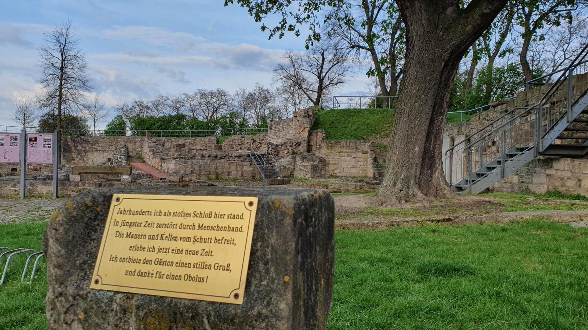 Ferienwohnungen An Der Schlossruine Herbsleben Экстерьер фото